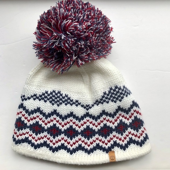 Timberland Nordic Style Beanie with Pom Pom. - Picture 8 of 14